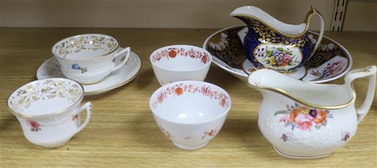 A group of English ceramics